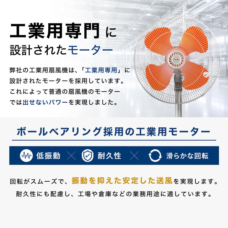在庫限り］ 工業用扇風機 業務用扇風機 工場扇 大型扇風機 工業扇 43.5