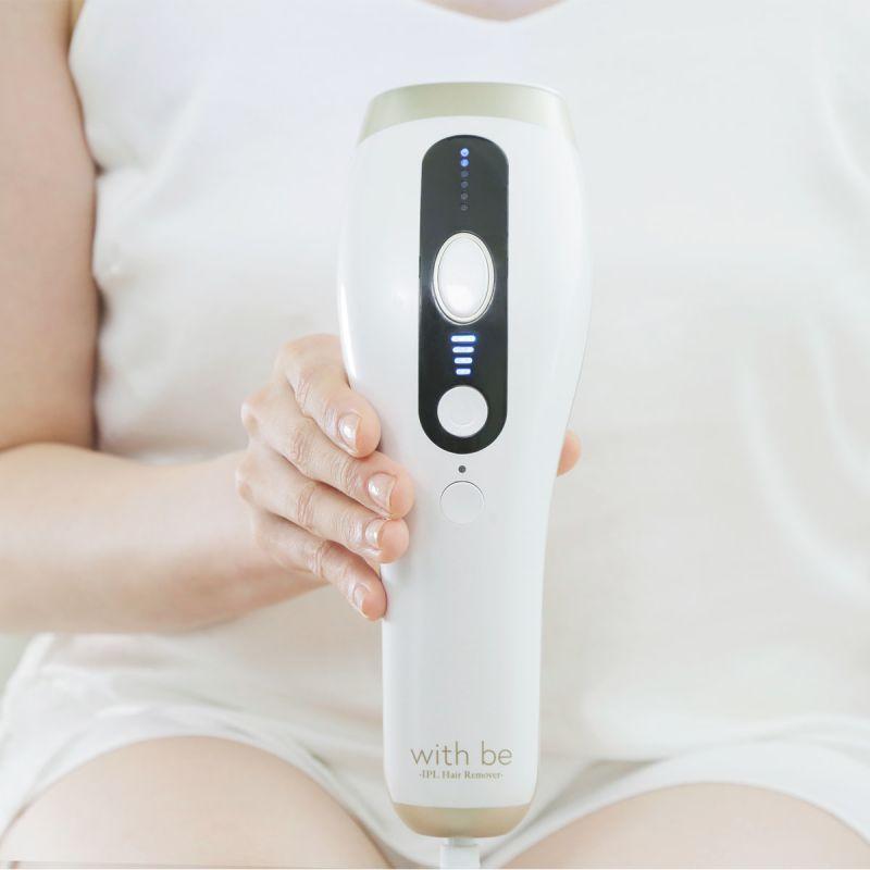 ウィズビー with be 光脱毛機 〜IPL Hair Remover〜 脱毛器 脱毛 美肌 