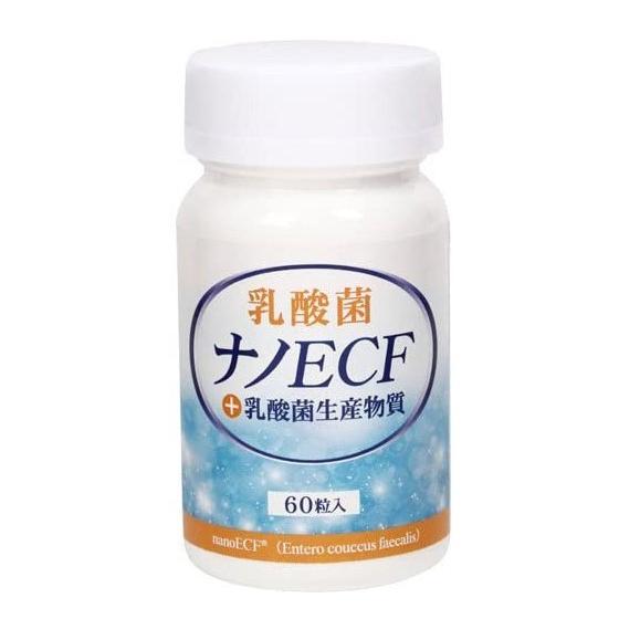 ラメール 乳酸菌 ナノECF+乳酸菌生産物質 60粒 nano ECF フェカリス菌 カルシウム 腸内環境 腸内フローラ サポート サプリ サプリメント Lamer 正規品｜lifelabo