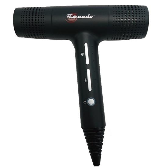トルネード デジタル ヘアドライヤー 1200W ブラック 大風量 超速乾 