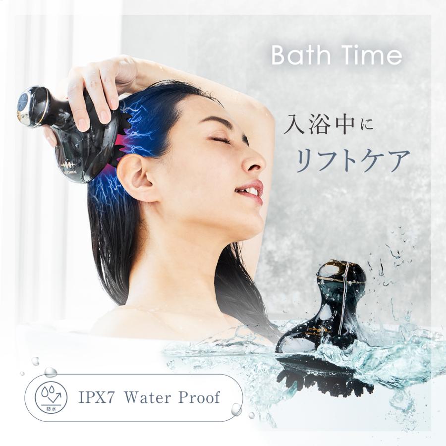 WAVEWAVE スカルプ ヘッドスパ EMS 頭皮ブラシ Scalp Head SPA 電動