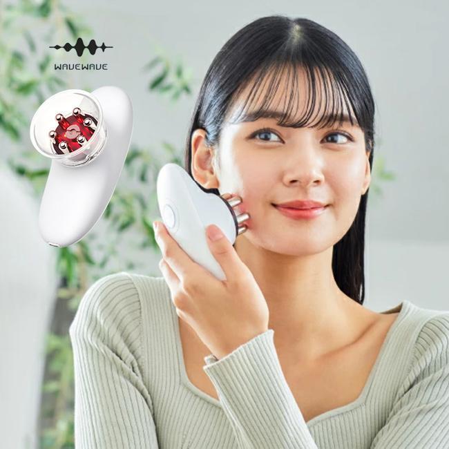 WAVEWAVE スリムエステ プラス EMS Slim Esthe Plus 吸引 低周波 引き締め LED LIPO 赤LED 赤色LED ...
