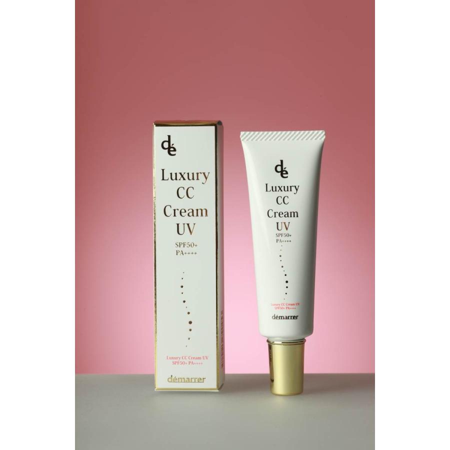 デマレ ラグジュアリーCCクリームUV　40ｇ（SPF50+　PA++++）　3本セット demarrer（デマレ） ラグジュアリーCCクリームUV 40g（SPF50+ PA++++
