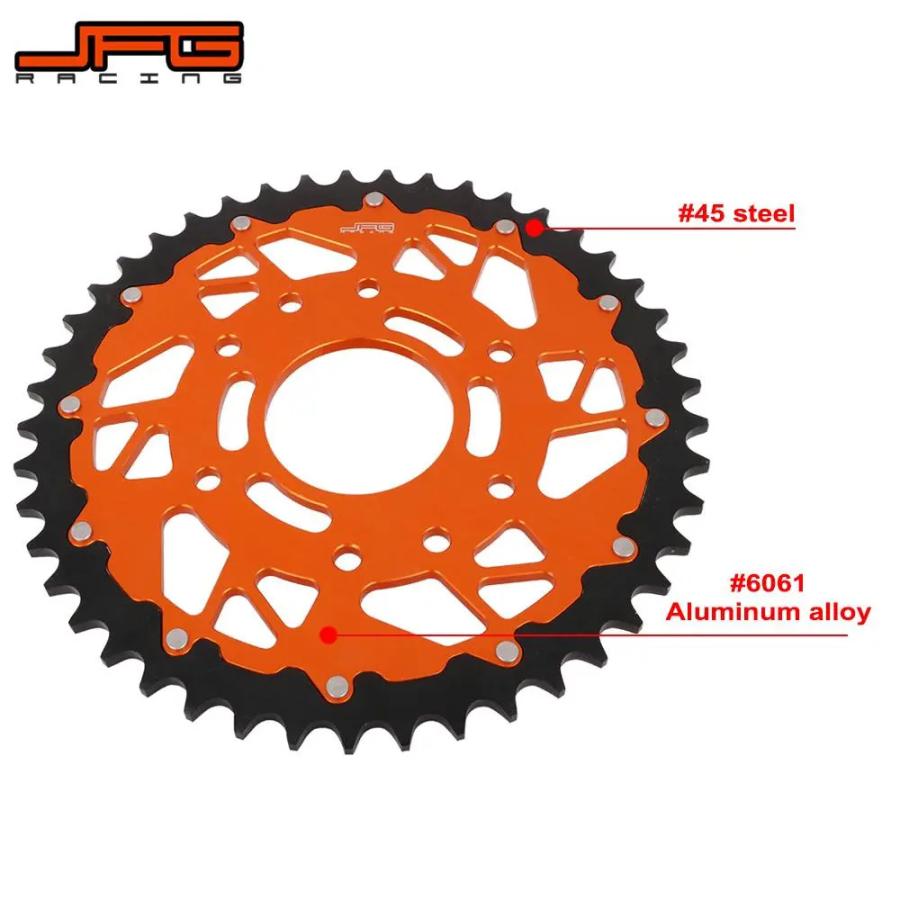 オートバイcnc 45tリアチェーンスプロケットktm 125 390デュークabs 20142020 125 rc abs 20142019 1｜lifelibraryshop｜02