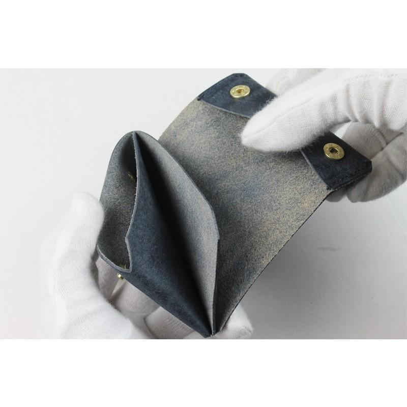 AGILITY コンパクト財布 チビ財布 胸ポケット 牛革 本革 革 プエブロ