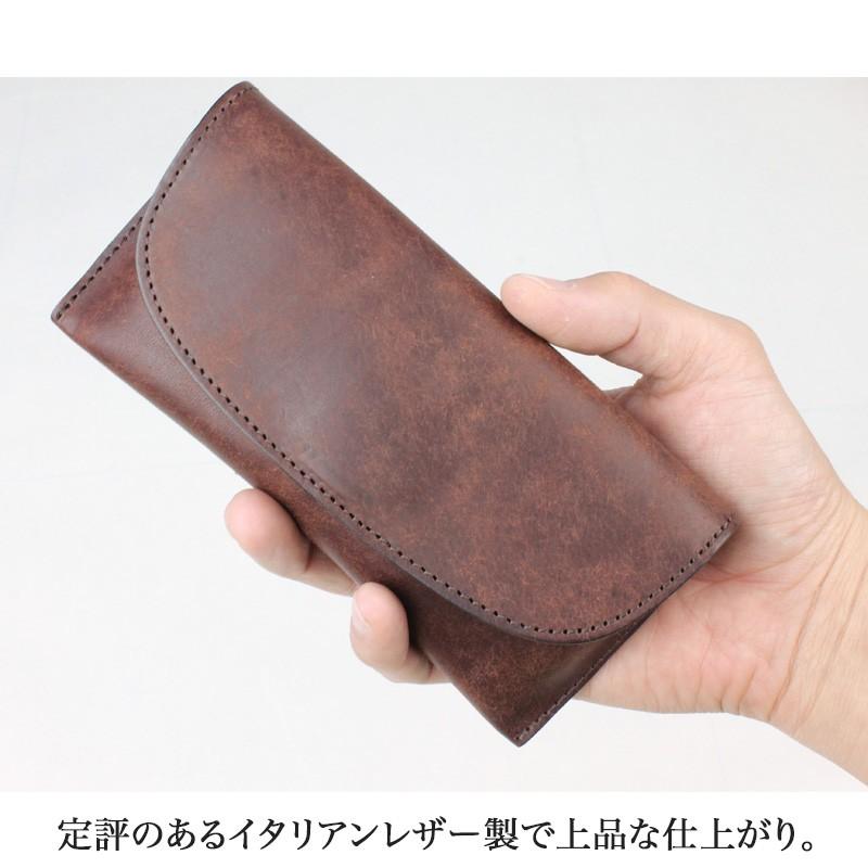 TAYLOR WITH RESPECTプエブロレザーメガネケース ダークブラウン