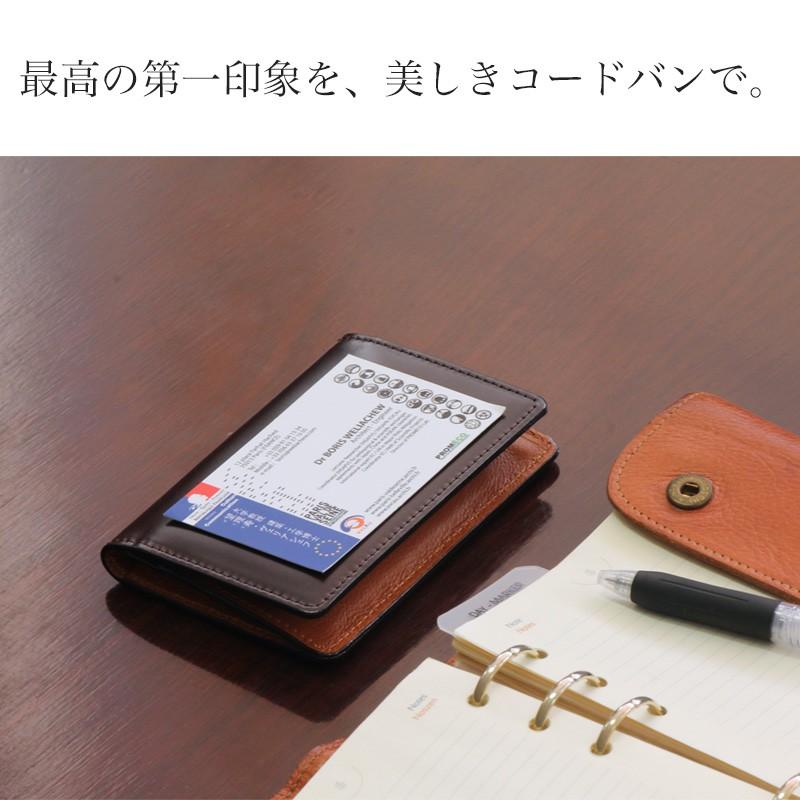 名刺入れ コードバン レーデルオガワ 水染め 日本製 革 皮 本革 新生活