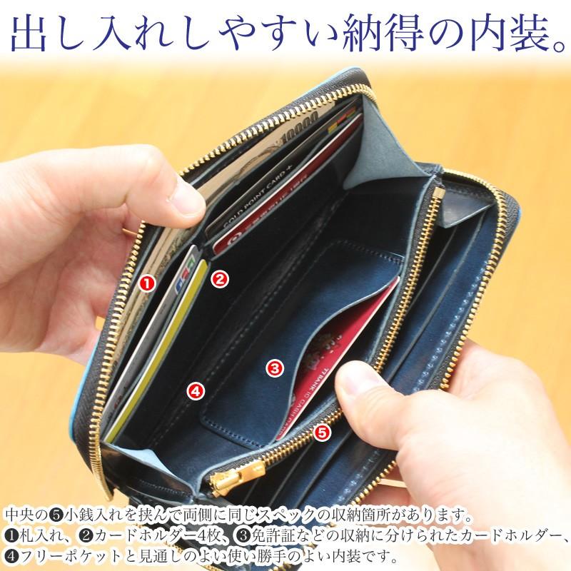 長財布 ラウンドファスナー コードバン 本革 革 牛革 レザー ZOO 長財布 ラウンドファスナー コードバン 本革 革 牛革 レザー ZOO