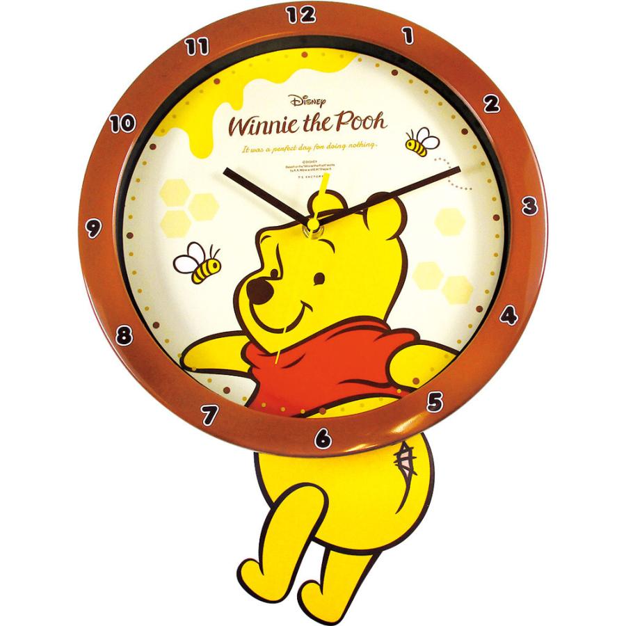 ディズニー足振りクロック くまのプーさん ９月初旬入荷予定 sd ライフライン本舗 通販 Yahoo ショッピング