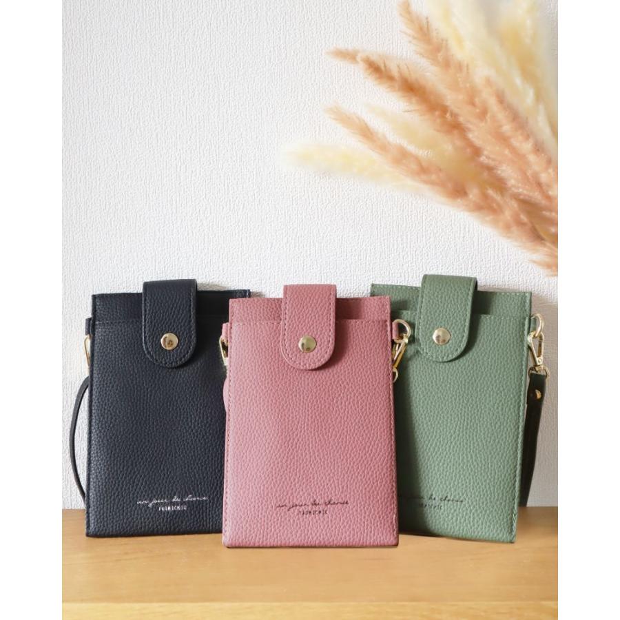 スマホポーチ ショルダー ポシェット レディース 斜めがけ 軽量 バッグ