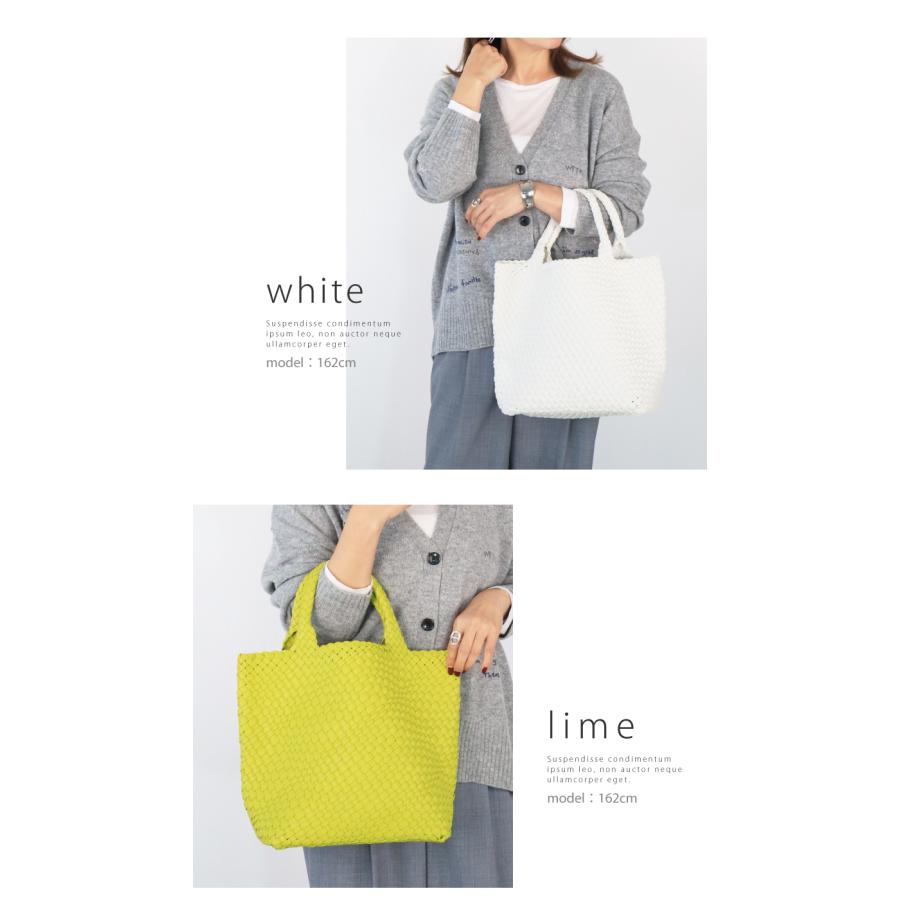 編み込みトートバッグ メッシュトートバッグ トートバッグ レディース