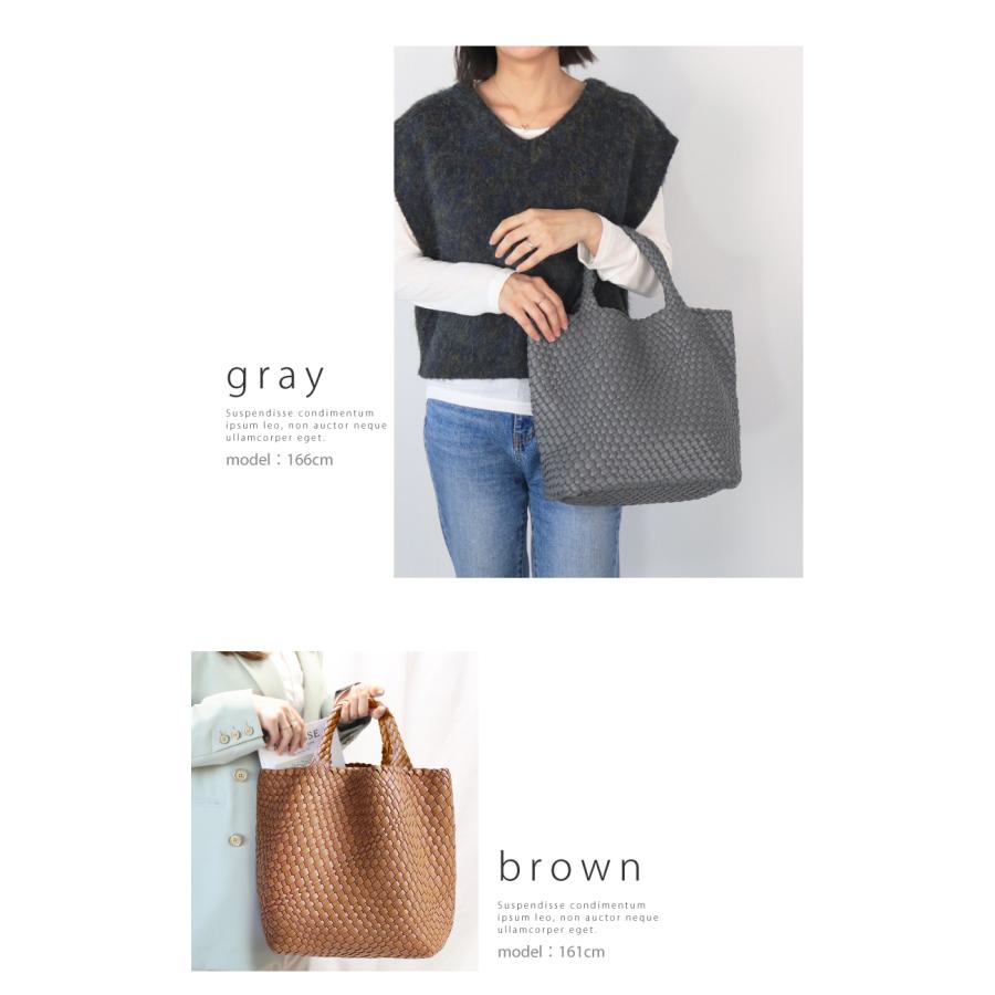 編み込みトートバッグ メッシュトートバッグ トートバッグ