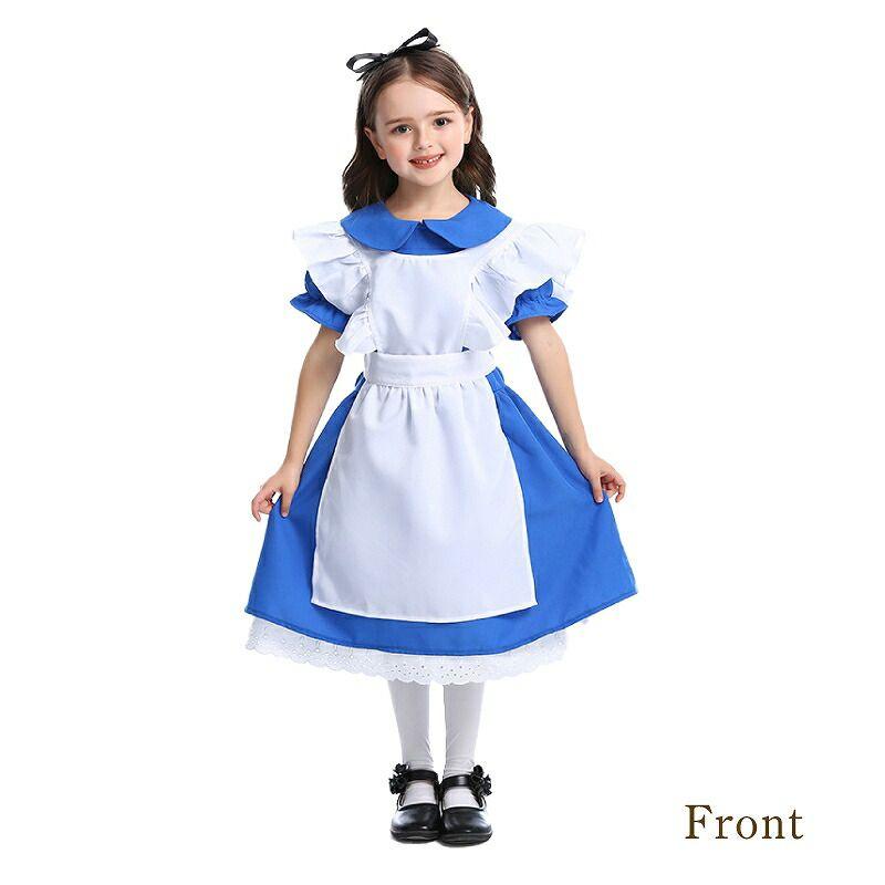 お得3点セット クリスマス ワンピース 衣装 子供 コスプレ メイドさん 仮装 パーティー服 エプロン 子供服 マーメイド お姫様 プリンセス 女の子 キッズドレス｜lifelivecom｜12