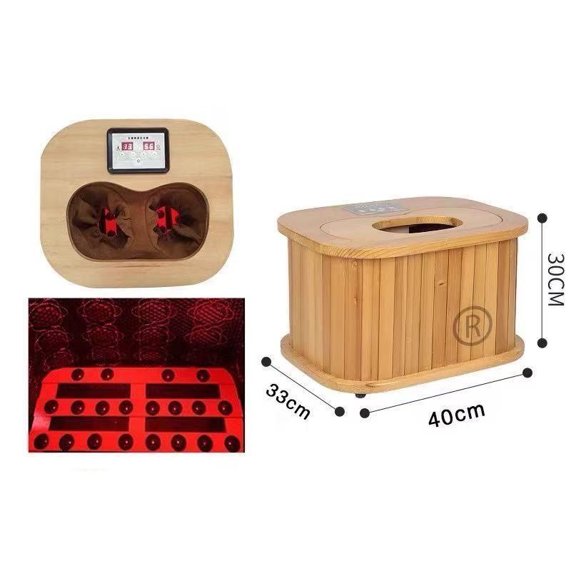 タケ 遠赤外線足温器 即納 給水不要 足蒸しバス 遠赤外線 PSE認証 冬