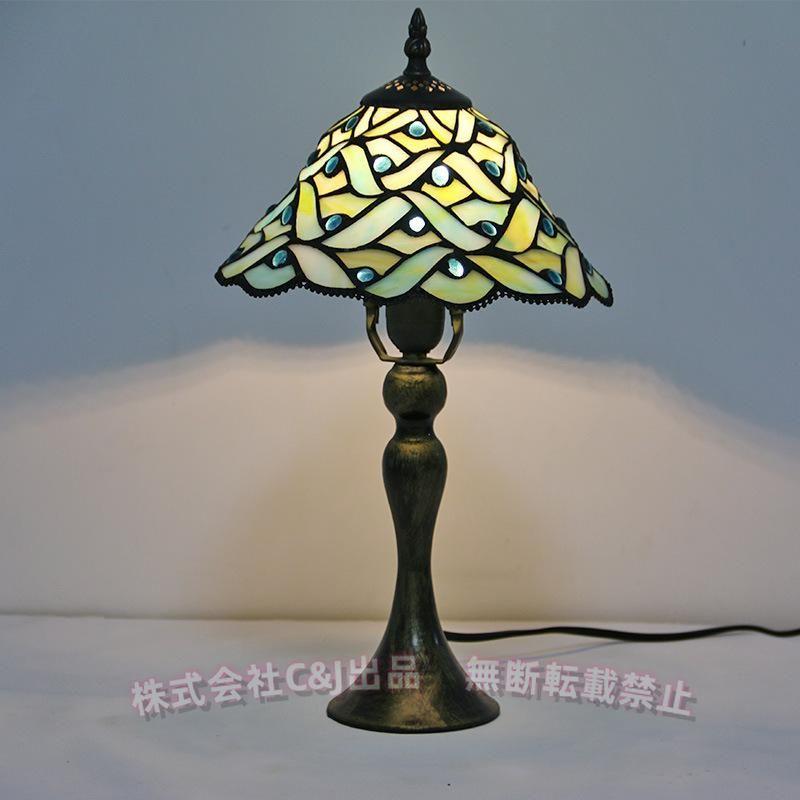 高級感溢れる☆照明ステンドランプ ステンドグラス アンティーク花柄松下真也出| 81zDx7DpmtL._AC_UL210_SR210,