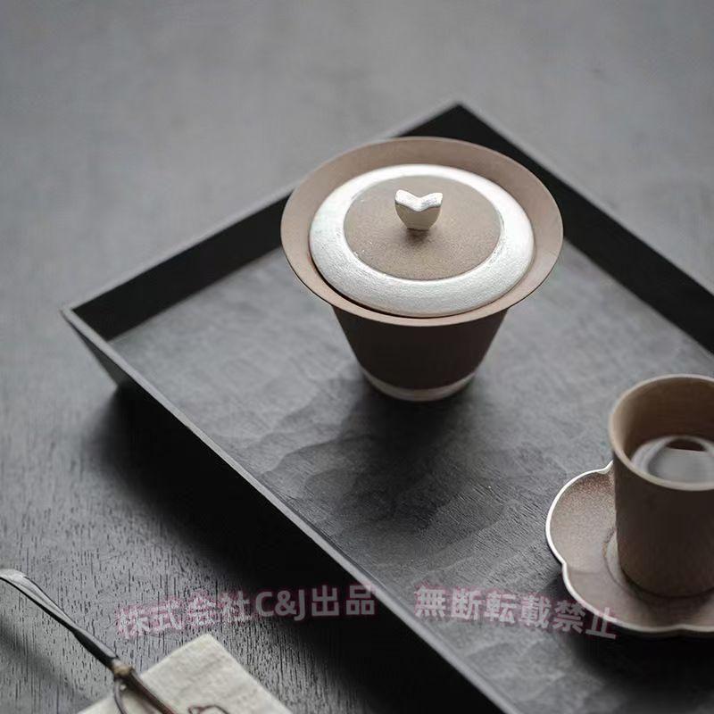 中国伝統茶器 蓋碗 陶器 中国茶/台湾茶 烏龍茶向けC&J（株)新商品