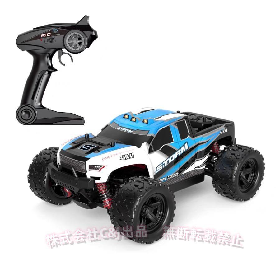 RCカー 4WD オフロード 1/18 ラジコンカー 2.4GHz 高速30km/h