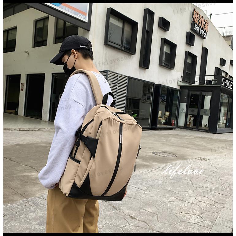 リュック メンズ 大学生 バックパック 大容量 リュックサック 通学 デイバッグ おしゃれ 防水 ビジネス 男子 カバン 黒 シンプル キャップ 登山 旅行 Sunlight109 Lifeloveshop 通販 Yahoo ショッピング