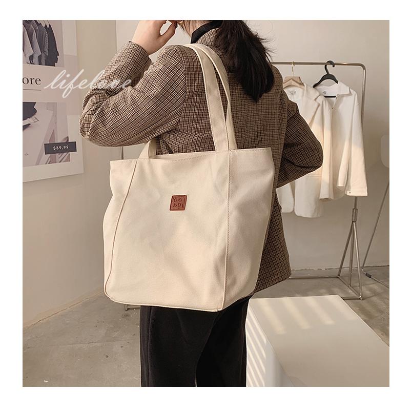 トートバッグ レディース 帆布 肩掛けバッグ おしゃれ キャンバストートバッグ 大学生 韓国 無地 マザーズバッグ トート 保育園 母の日 21 新品 Yholl443 Lifeloveshop 通販 Yahoo ショッピング