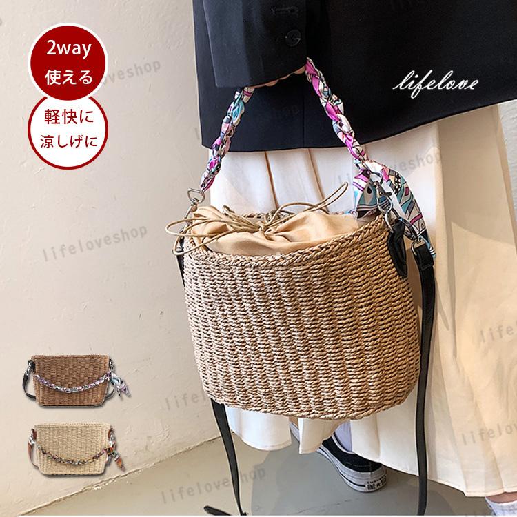 かごバッグ ショルダー 斜めがけ 2way 浴衣バッグ ショルダーバッグ 軽量 カゴバッグ 22 サマーバッグ おしゃれ 小さめ ストローバッグ ブール 40代 50代 Yholl732 Lifeloveshop 通販 Yahoo ショッピング