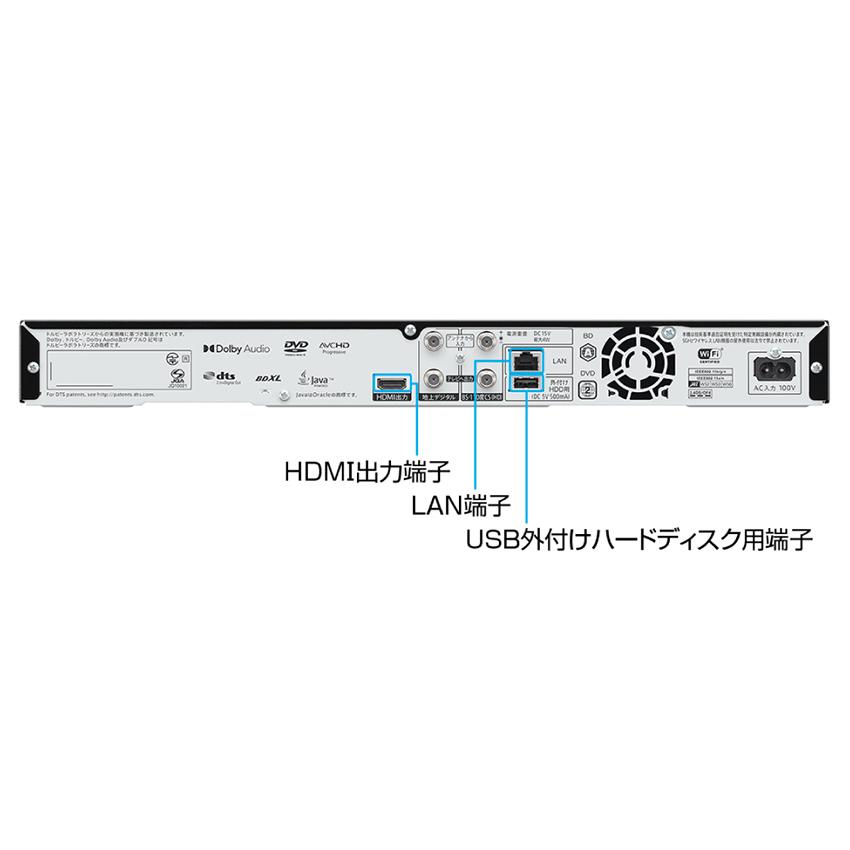 AQUOS ブルーレイレコーダー blu-rayレコーダー シャープ 2B-C20EW1