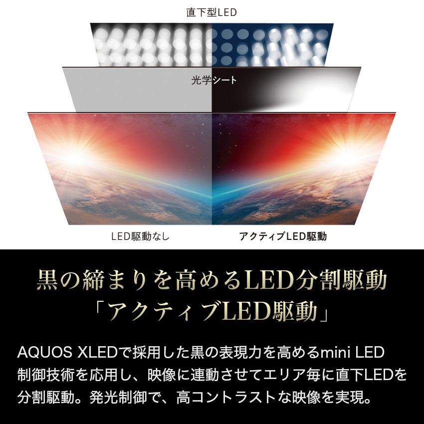 AQUOS テレビ 65型 シャープ 4T-C65EU1 : LIFE LUCK ヤフー店 - 通販