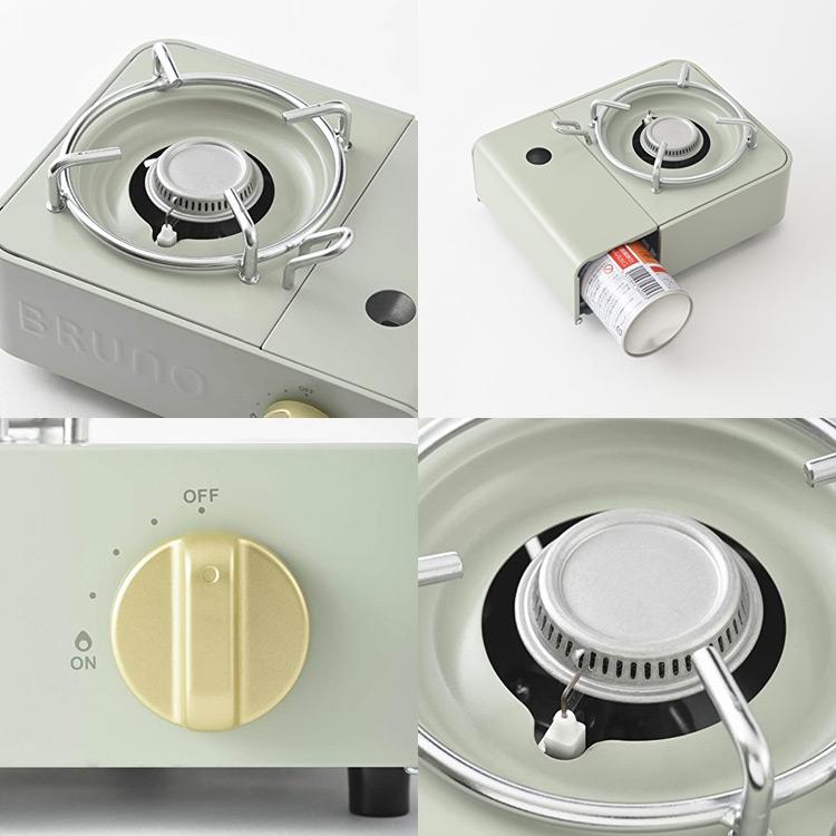 カセットコンロ ミニ BRUNO ブルーノ カセットコンロミニ BOE094 