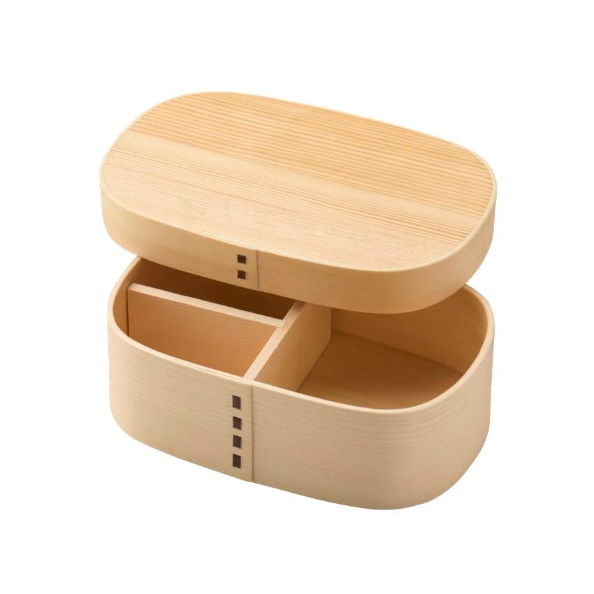 弁当箱 お弁当箱 わっぱ弁当箱 若兆 曲げわっぱ わっぱ 小判型 一段