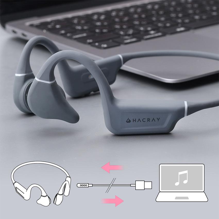 HACRAY（ハクライ） 骨伝導 イヤホン Bluetooth HACRAY SeaHorse2 完全