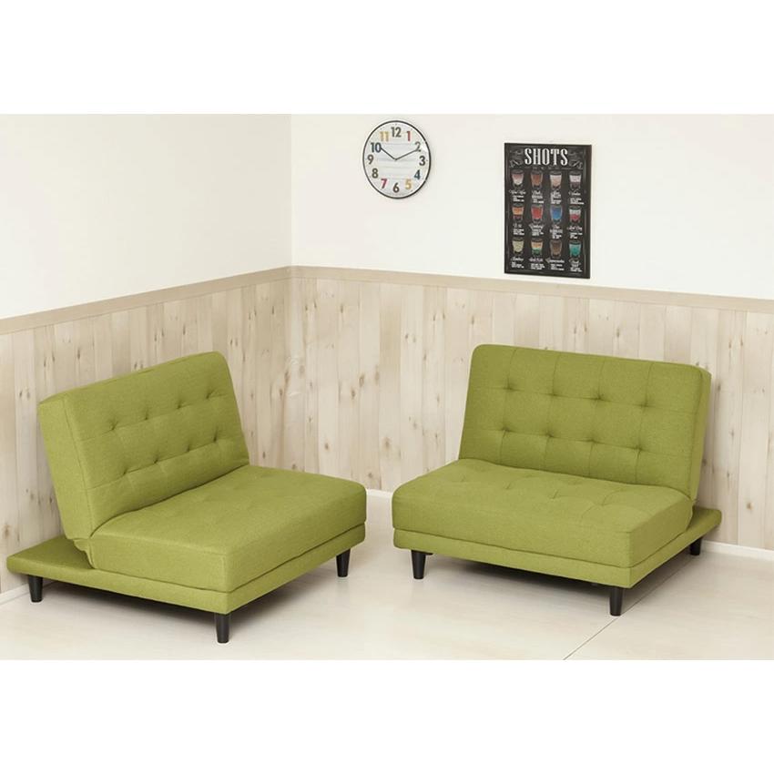 ソファーにもベッドにもなる、離せるソファーベッド嬉しい5色のカラーバリエーション 離せるソファーベッド ソファー ベッド 5カラー 14段階