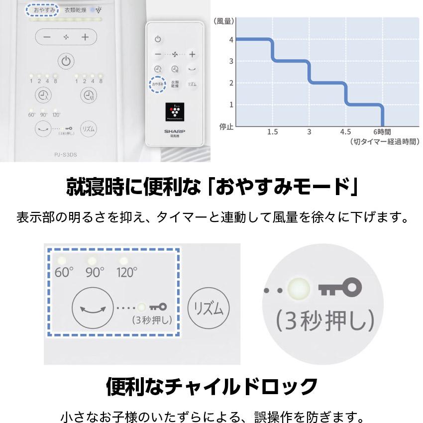 SHARP シャープ プラズマクラスター 扇風機 PJ-S3DS : LIFE LUCK SHARP シャープ プラズマクラスター 扇風機 PJ-S3DS : LIFE LUCK
