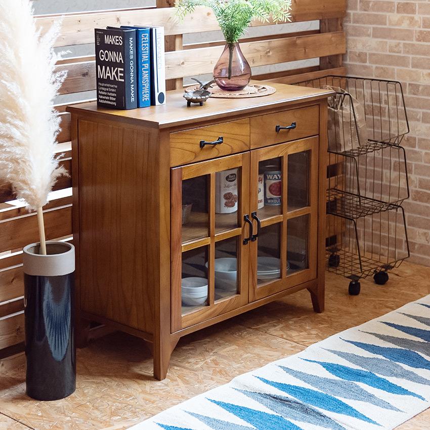 東谷 ティンバー キャビネット 棚 アンティーク PM-319 : LIFE LUCK