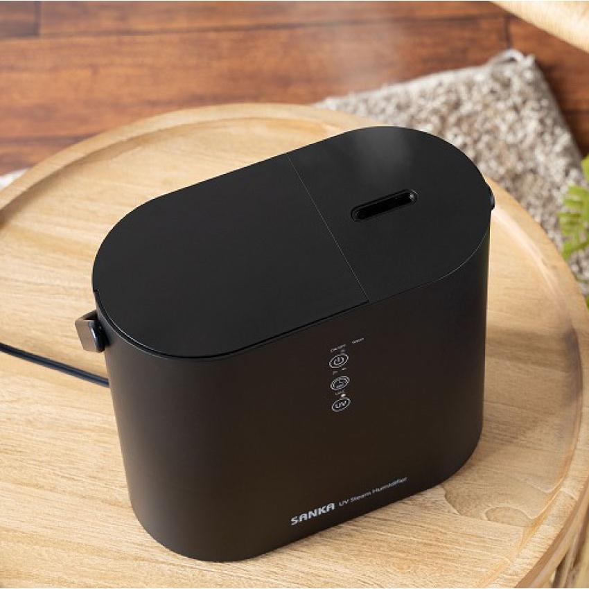 加湿器 スチーム式 6畳 SANKA サンカ パーソナルUVスチーム式加湿器