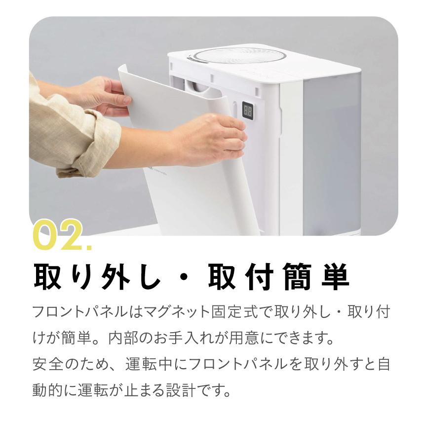 SANKA サンカ サーキュレーター付きパワースチーム加湿器 ホワイト SSH