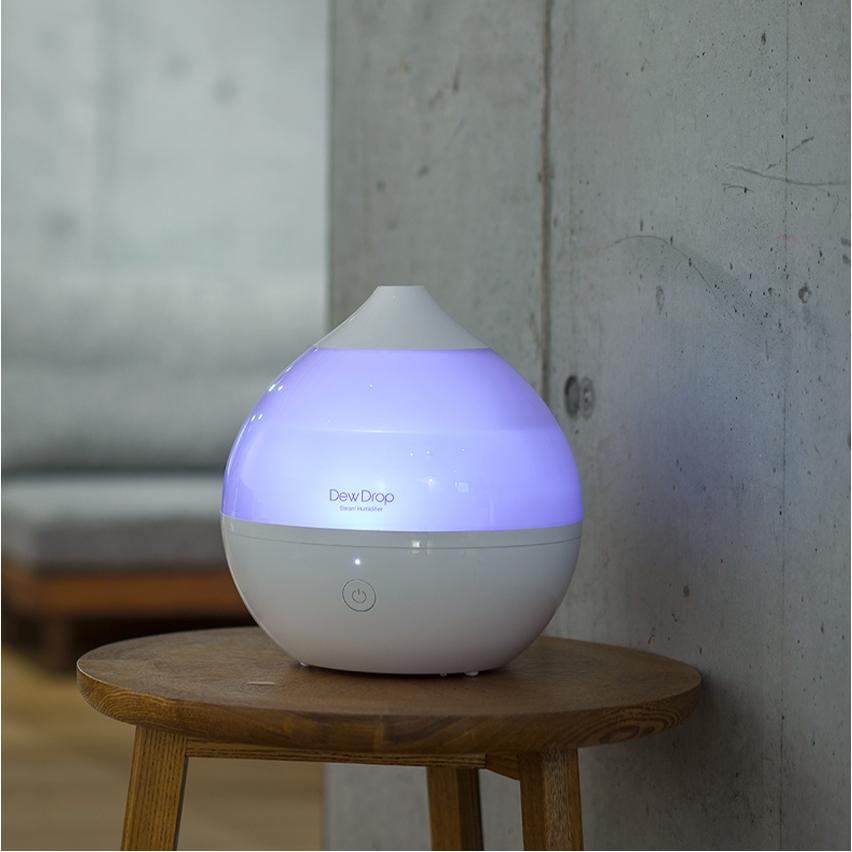 加湿器 スチーム式 THREEUP ST-T2020 スチーム加湿器 デュードロップ