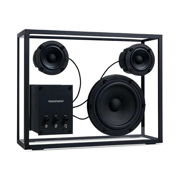 スピーカー・ウーファー TRANSPARENT SPEAKER BLACK CODE bluetooth TRANSPARENT（トランスペアレント） スピーカー bluetooth TRANSPARENT