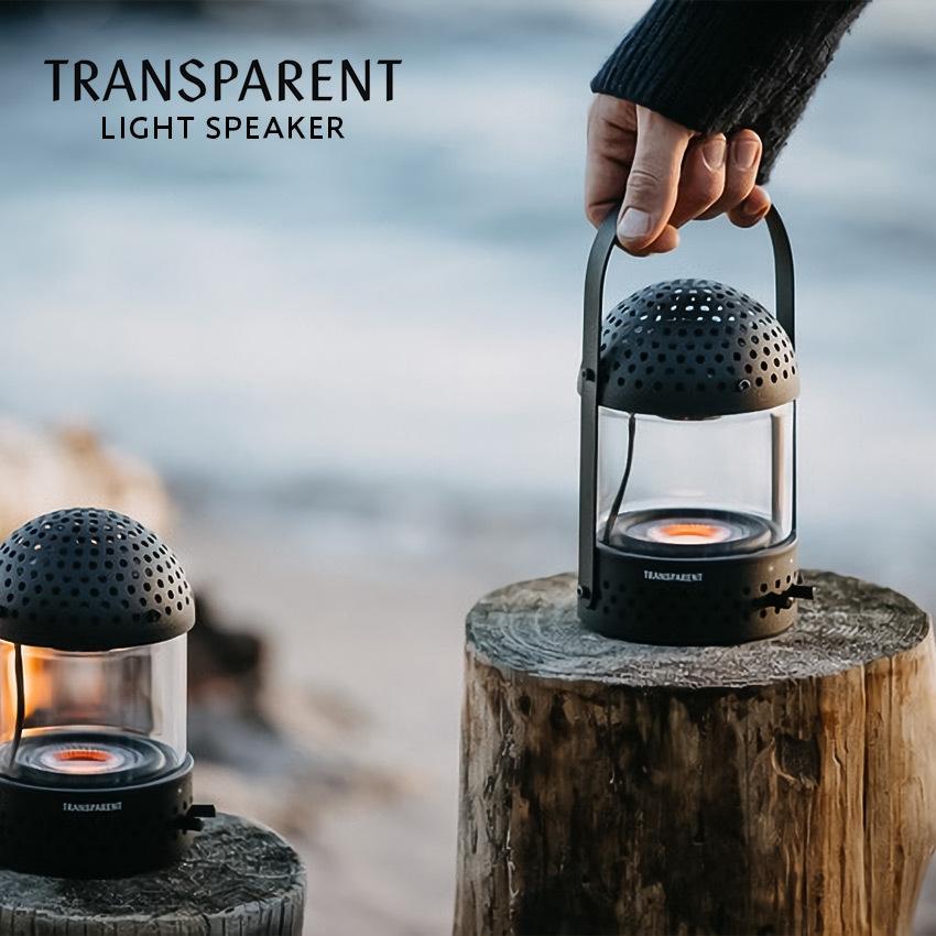 TRANSPARENT スピーカー bluetooth LIGHT SPEAKER