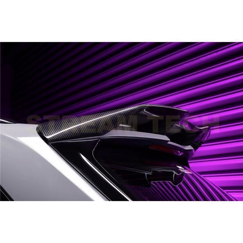 【超美品】 AUDI アウディ B9 RS4 アバント用 BKSS ブラックシリーズ カーボン ルーフスポイラー タイプII リアハッチスポイラー ルーフウイング リアルーフ 綾織カーボン 【QG2136670202】(76127円)