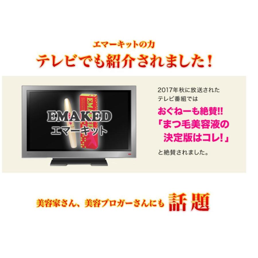 【あすつく】EMAKED 水橋保寿堂製薬 まつげ美容液 (エマーキット)（エマーキッド） まつげ美容液｜lifemall｜02