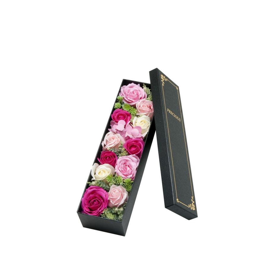 ソープフラワー Newスリムボックス M 石けんのお花 お祝い 記念日 おしゃれ かわいい Prose ギフト プレゼント Fdc0xss 生活館まる 通販 Yahoo ショッピング