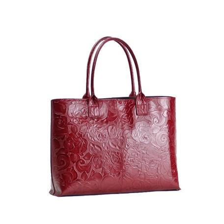 ブランドバッグ レディース トートバッグ ブランド 本革 花柄 日本製 正規品 レッド 赤 Lm A046y ライフマックス Yahoo 店 通販 Yahoo ショッピング