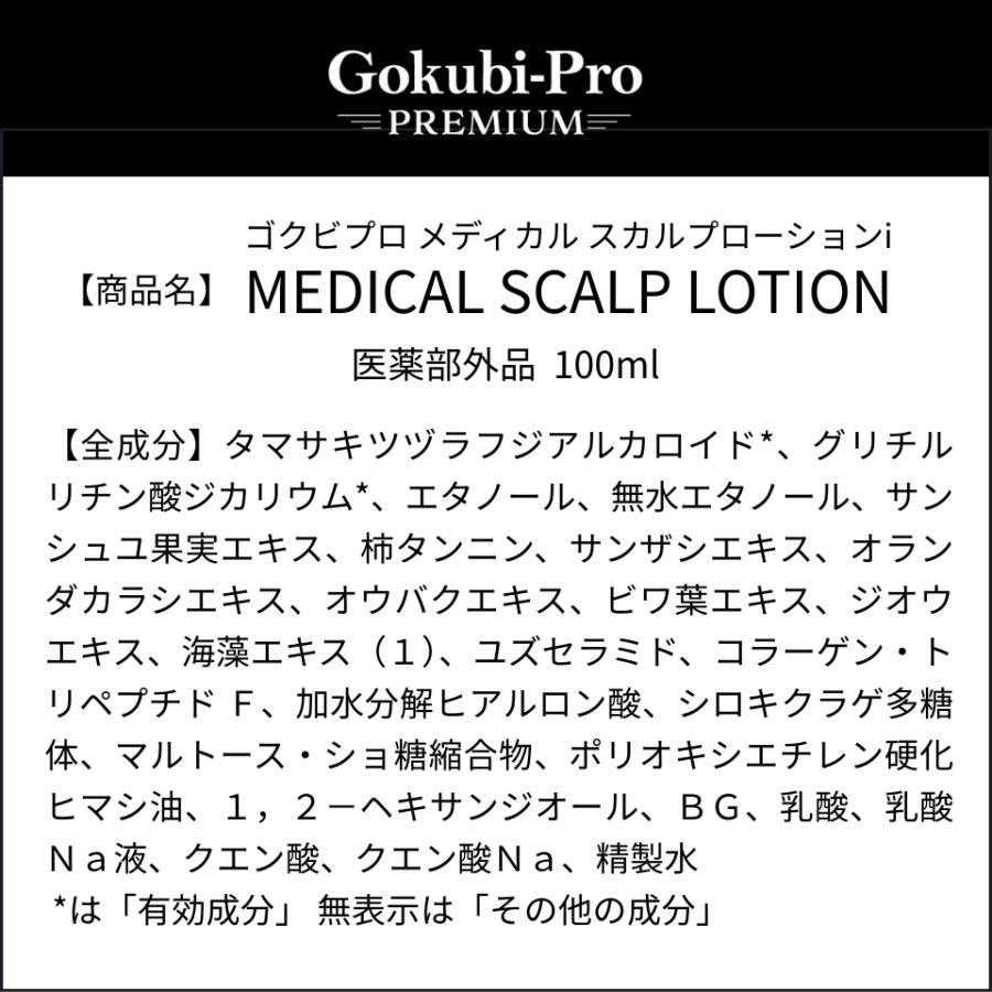 30％OFF★ゴクビプロ PREMIUM スペシャルケアセット！シャンプー＆トリートメント＆スカルプローション+オリジナルコームプレゼント |  | 19