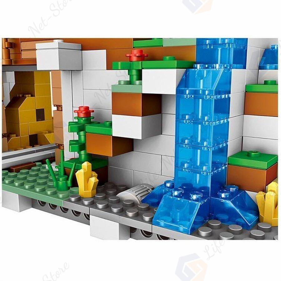 日本 マインクラフト Minecraft 大人気ミニフィグ 鉱山 豪華セット ブロック レゴ交換品 交換 山の洞窟 The Mountain Cave キッズ 子ども Aynaelda Com