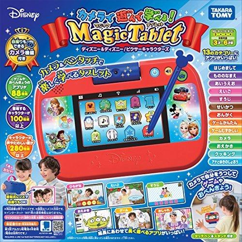 ディズニー カメラで遊んで学べる! マジックタブレット 商品情報 Disney the