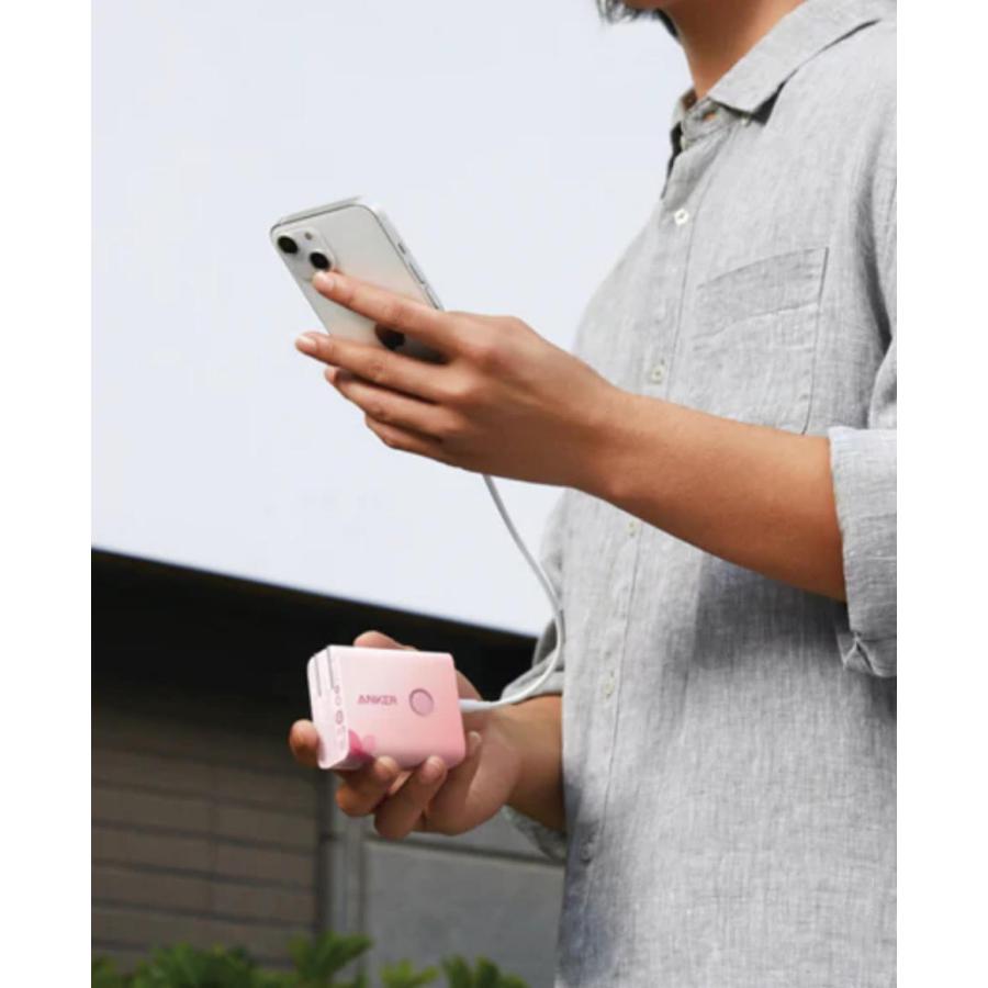 Anker 521 Power Bank (PowerCore Fusion, 45W) Sakura Edition Anker 521 Power Bank (PowerCore Fusion, 45W) Sakura Edition
