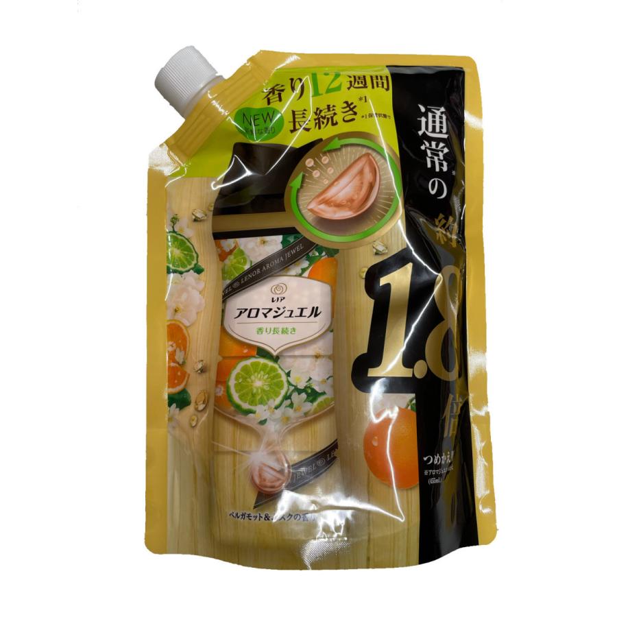 レノア アロマジュエル ベルガモット ムスクの香り 1 8倍詰め替え用 805ml Lifenext 通販 Yahoo ショッピング