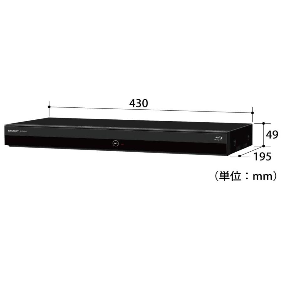新品】 シャープSHARP AQUOS ブルーレイレコーダー 2B-C05CW1 【500GB