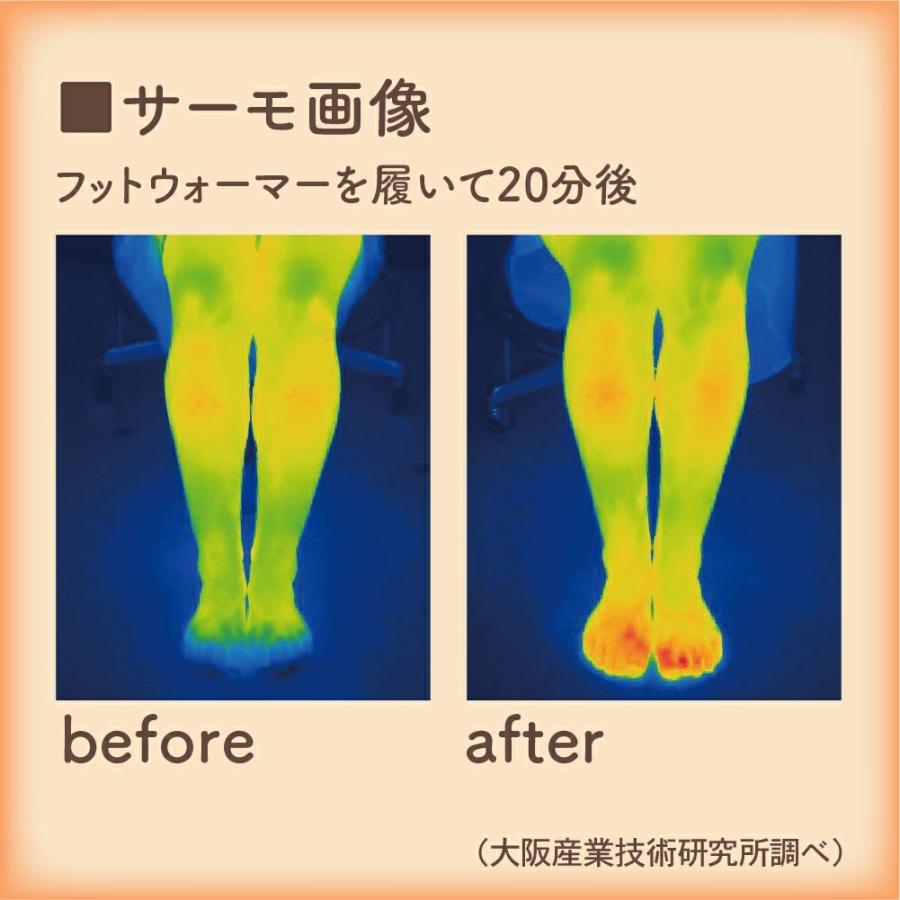 足 温め グッズ フット ウォーマー 電気不要 電源不要 節電