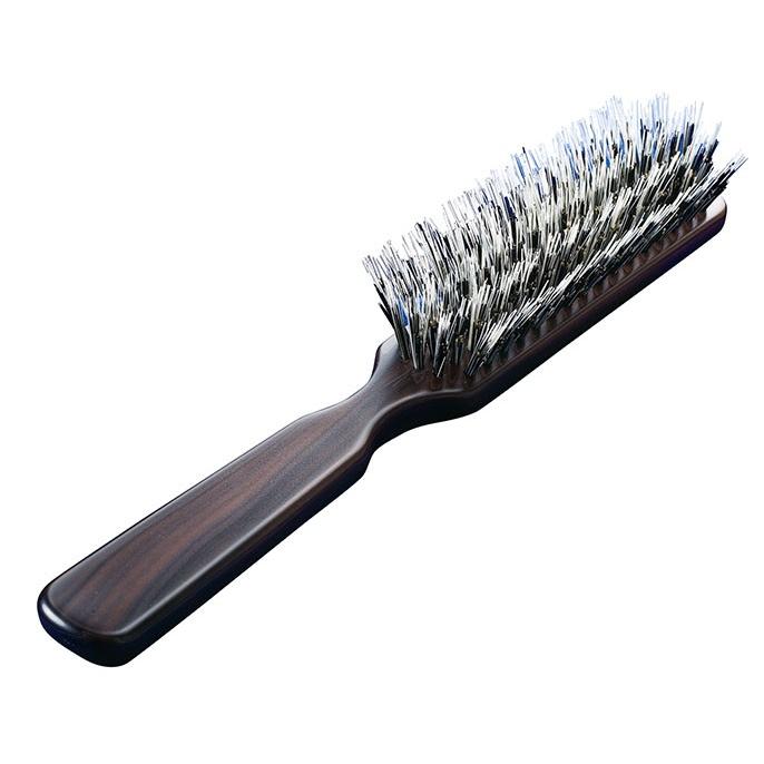 ヘアブラシ くし 細い髪 少ない髪用 天然豚毛100 3段豚毛の少髪用ブラシ ボリューム マッサージ 薄毛 艶 ツヤ ヘアケア スタイリング Co Lifeone Yahoo 店 通販 Yahoo ショッピング