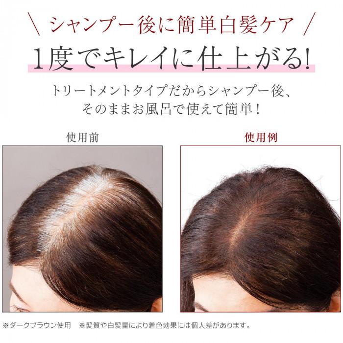 白髪染め ヘアカラー トリートメント 簡単 傷まない 傷んだ髪 補修 ハリ ツヤ 保湿 ボリュームアップ キレイに染まる ツバキ カラーリング Co Lifeone Yahoo 店 通販 Yahoo ショッピング